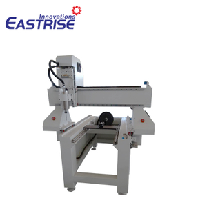 4-axis 3d CNC Carving Router Machine for Cylinder Material——Eastrise 