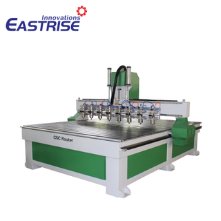 China 1530 2030 Big Size Multi-head Cnc Router Machine with 8 Spindles for Sale
