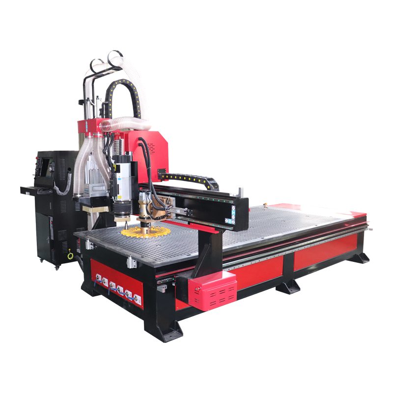1325 ATC Carrousel type tool changer Cnc Router with Boring Head