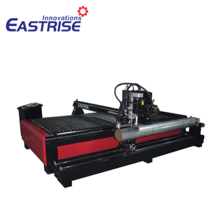 Metal Tube Plasma Cutting Table Machine with Rotary Axis
