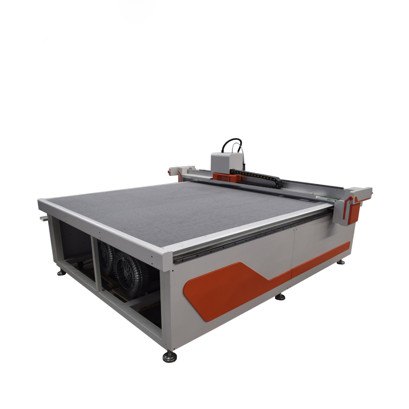 Auto Feeding Oscillating Knife Cutting Machine for Textile, Fabric, Cloth, Leather Oscillating Knife + Spindle cutting