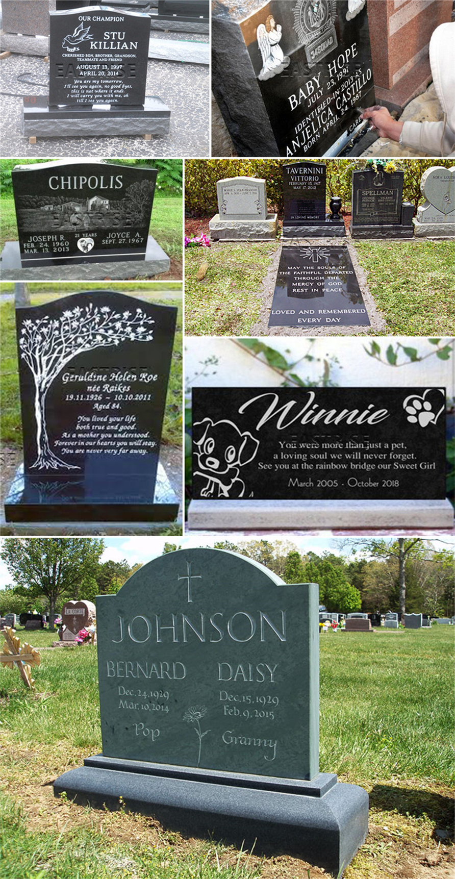 Tombstone Headstone Cnc Router And Laser Engraving Machine Two In One 